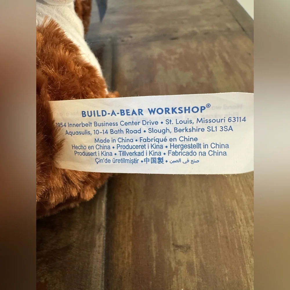 Build-A-Bear Workshop Boston Red Sox Teddy‎ Bear plush toy stuffed animal kids